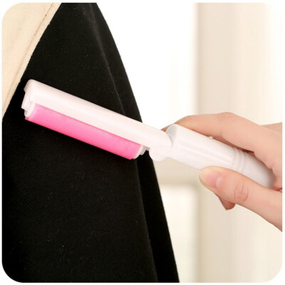 

1pc 2017 New Arrival Travel Portable Washable Lint Sticky Roller Hair Dust Remover Clothes Foldaway