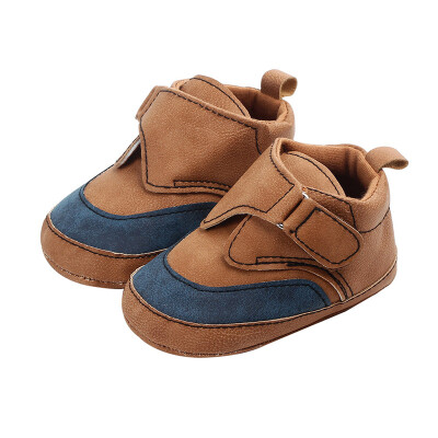 

Baby Boy Shoes Newborn First Walkers PU Leather Soft Soled Non-slip Footwear Baby Shoes Sneaker