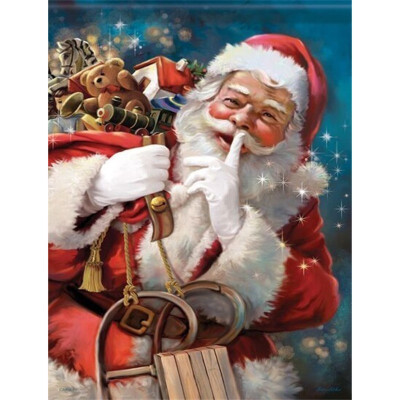 

5D DIY Diamond paintings Mosaic Wall Sticker Christmas santa claus toys Suitable for Home Puzzle birthday wedding Decor