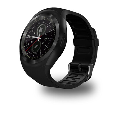 

696 Bluetooth Y1 Smart Watch Relogio Android Smartwatch Phone Call SIM TF Camera