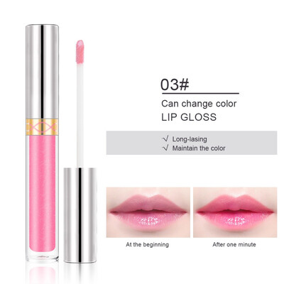 

Mirror Color Changing Lip Glaze Moisturizing Non-Stick Cup Waterproof Lip Gloss Liquid Lipstick