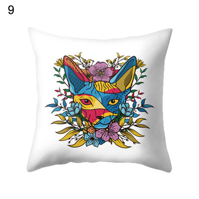 

Animal Deer Giraffe Snake Pillow Case Cushion Cover Sofa Bed Car Office Decor