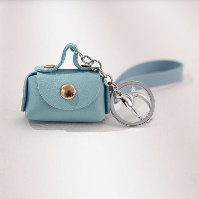 

New creative coin purse keychain Car key ring Female bag pendant Fashion personalized key ring Jewelry key chains Various Colors