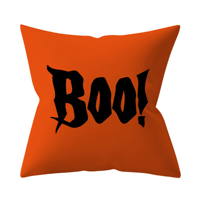

Happy Halloween Square Pillow Cases Car Sofa Cushion Cover Home Decor