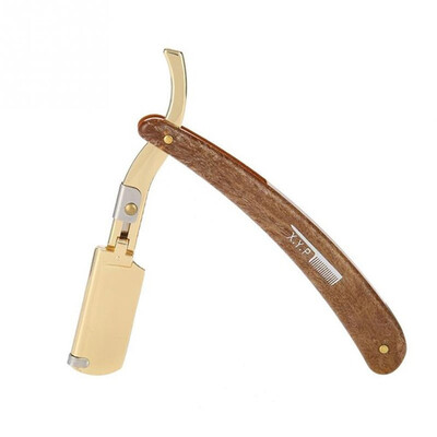 

Gobestart Manual Shaver Folding Straight Razor Stainless Steel Beard Shaver Hair