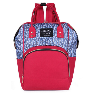 

Tailored Mummy Bag Nappy Bottle Bag Large Capacity Baby Bag Travel Backpack Nursing Bag