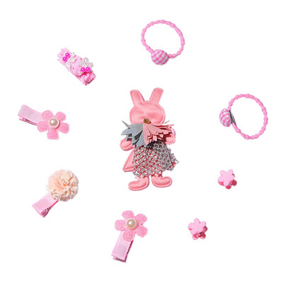 

New Fashion Crown Childrens Hair Clip Hair Accessories Gift Set Cartoon Series Girls Hair Clip Cute Bow Headwear