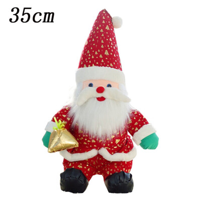 

Tailored 17 Inch Christmas Plush Dolls Home Ornament Decoration ToysSanta Clause Doll