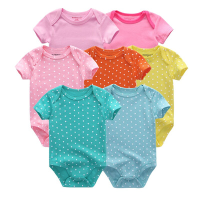 

Newest 7PCS Baby Boys Clothes Rompers Baby Girls Clothes Newborn Bodysuits Babywear Cotton 0-12M For Babies Outwear Clothing Sets