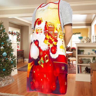 

Tailored Christmas Personality Apron Bar Restaurant Waiter Christmas Decoration Apron