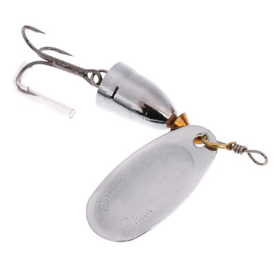 

6cm 8g Fishing Lure Vibration Hard Bait Metal Spinner Spoon with Hook Fishing Tackle