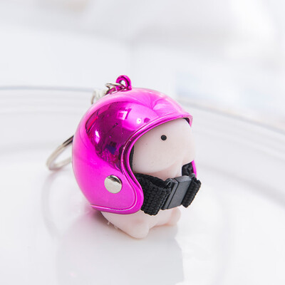 

Tailored Dingding Toy Helmet Cute Keychain Squeeze Stress Reliever Prank Toy BU