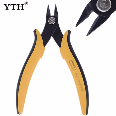 

MN-25C Wire Cutter Cable Cutting Mini Pliers Electrician Side Cutter Cutting Pliers for Clamps Hand Tool Flush Pliers