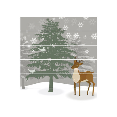

Toponeto Christmas 3D Simulation stair stickers Waterproof Wall Stickers DIY Home Decor