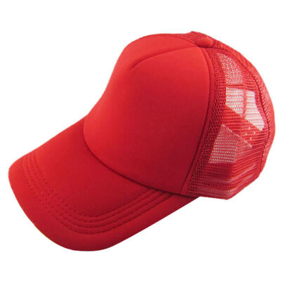 

2019 Attractive Unisex Casual Hat Solid Baseball Cap Trucker Mesh Blank Visor Hat Adjustable