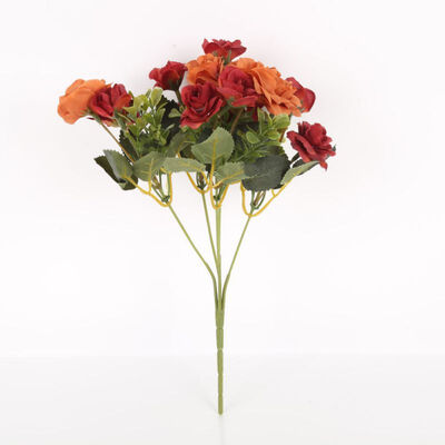 

1Pcs Artificial Flower Autumn Five Fork Austen Rose Home Decoration Accessories Multi Color Simulation Flower Wedding Decoration