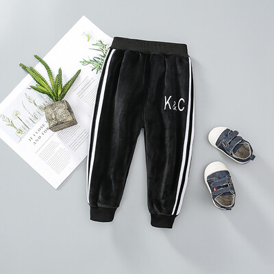 

Toddler Pants Winter Baby Full Length Pants Mid waist Cotton Baby Harem Pants Newborn Casual Trousers Loose Infants Elastic Pant