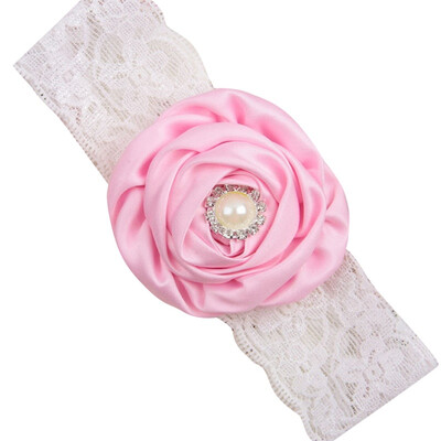 

Baby Sweet Accessories Girls Lace Flower Design Headband Headwears Apparel Photography Prop Party Gifts 0-36M