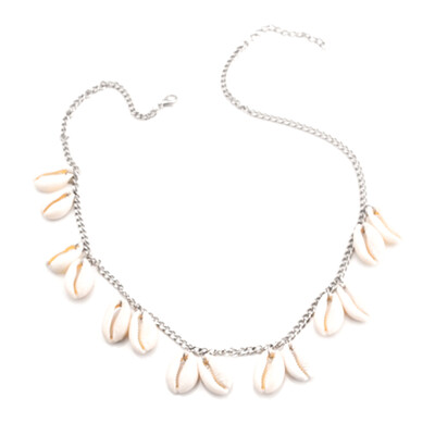 

Natural Necklace Bracelet Women Girls Beach Chain Necklace Handmade Pendants