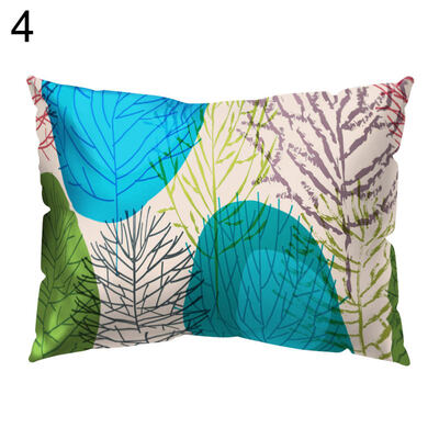 

Fresh Flower Tree Throw Pillow Protector Case Cushion Cover Sofa Bedding Article