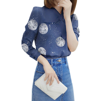 

Fashion Woman Blouses 2018 Long Sleeve Shirt Women Plus Size Blouses Women Clothing Female Dot Blouse Shirt Top Blusas