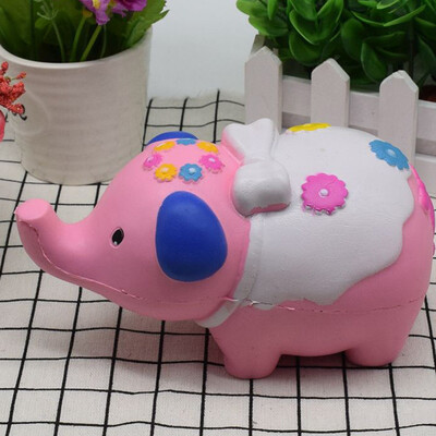 

YIWULASqueeze Elephant Decor Slow Rising Kid Squeeze Relieve Anxiet Gift Toys