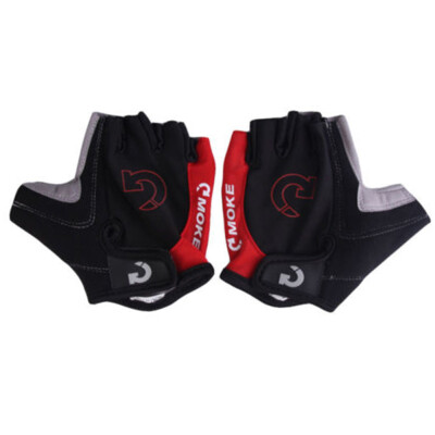 

Stylish 1 Pair Breathable Half Finger Fingerless Fleece Gloves For Outdoor Sports Racing Cycling Motorcycle Mtb Bike Bicycle