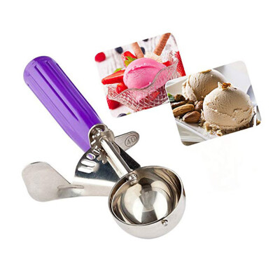 

Toponeto Ice Cream Scoops Cake Trigger Cookie Scoop Stainless Steel Spoon Scoopers Thank