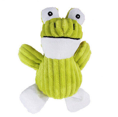 

Gobestart Pet Cat Dog Squeaky Toy Squeaker Sound Chew Fetch Interactive Plush Toy
