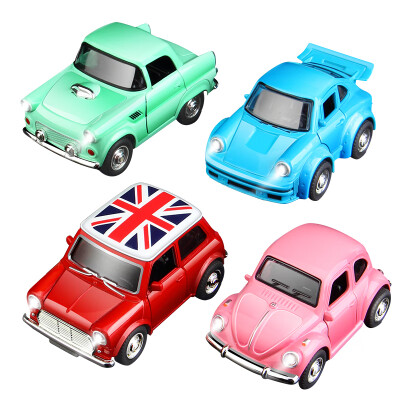 

DODOELEPHANT DX522 Mechanical Clockwork Wind Up Toy Car Set 4 Pcs