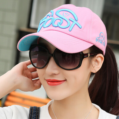 

Baseball cap girl spring&summer Korean fashion duck tongue cap outdoor shopping sports sun hat leisure sunshade cap