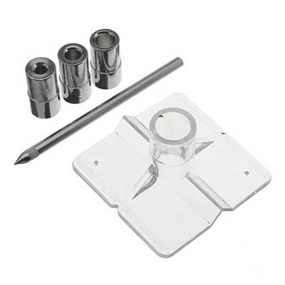

5pcs Woodworking Drilling Locator Pocket Hole Positioning Plate Guide Joinery Tool 6mm 8mm 10mm