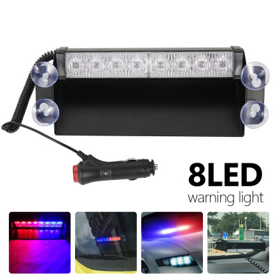 

Red Blue LED 12V Car Truck Warning Emergency Strobe Light Flashing Dash Lamp