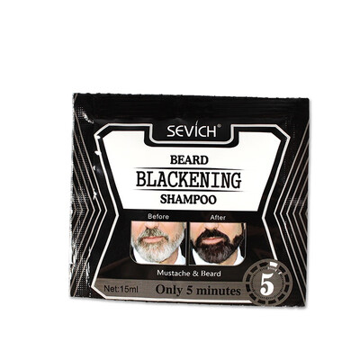 

Beard Blackening Shampoo Natural Beard Dyed Shampoo Without Stimulation Beard Care