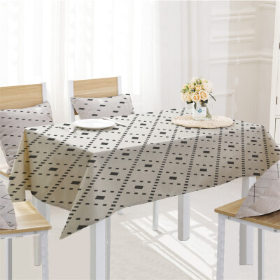 

Gobestart Simple Table Cloth Linen Tablecloth For Kitchen Decorative Dining Table Cover