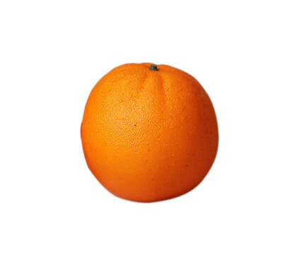 

Gobestart 5pcs Orange Plastic Artificial Fruit Plastic Food Fake Fruit Home Decoration