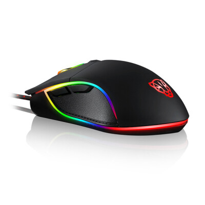 

Motospeed V30 Wired Optical USB Gaming Mouse Catamount RGB Backlight 6 Buttons 3500DPI Ergonomic Gamer PC Mouse