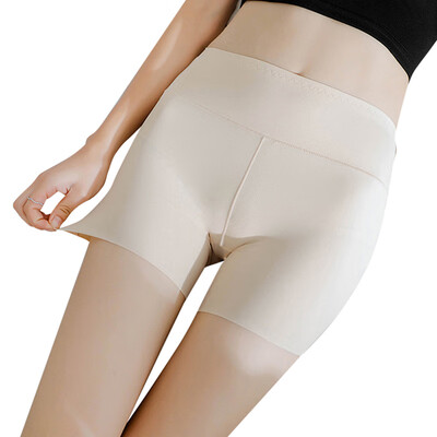 

Sexy Women Soft Cotton Seamless Safety Short Pants Summer Quality Under Skirt Shorts Modal Ice Silk Breathable Short Tights New
