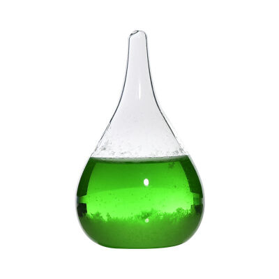 

30ml Transparent Droplet Storm Glass Water Drop Weather Storm Forecast Predictor Monitor Bottle Home Decor