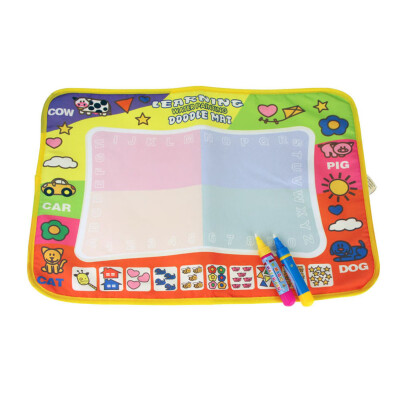 

YIWULA Children Drawing Toys Mat Magic Pen Educational Toy 1 Mat 2 Wate