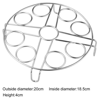 

Steamed Egg Rack Double-layer Stainless Steel Multi-function Steamer Kitchen Steaming Rack Kitchen Supplies