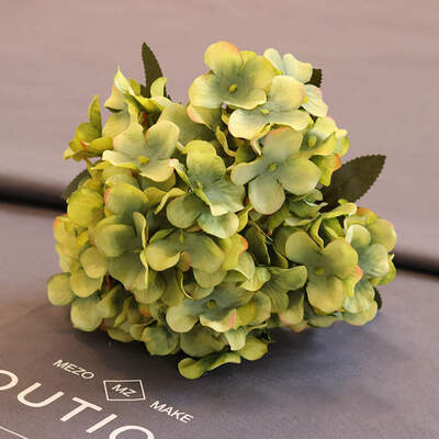 

Artificial Flowers Peony Bouquet for Wedding Decoration 6 Heads Peonies Fake Flowers Home Decor Silk Hydrangeas Cheap Flower