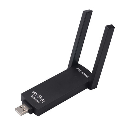 

Portable WIFI Wireless Signal Amplifier USB Dual Antenna Router Booster 300M Repeater Replacement