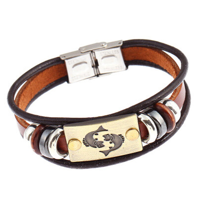 

BraceletsExclusive Optional Styles Exclusive Bracelet Fashion New Bracelets Products Constellation Metal Bracelets Newes