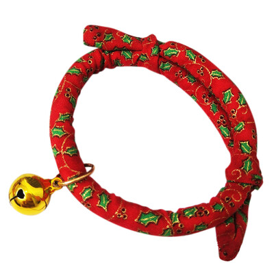 

Pet Decorative Bowtie Dog Collar With Bell Puppy Christmas Grooming Accessories Necklace