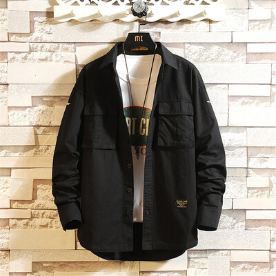 

Tailored Mens Autumn Fashion Loose Casual Daily Plaid Long Sleeve Shirt Top Blouse
