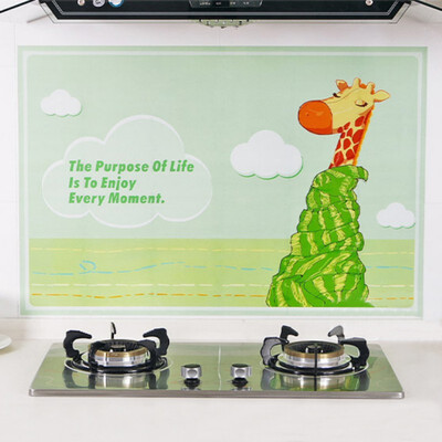 

Kitchen Wall tie Stickers Aluminum Foil Sticker Decal Home Decor Art Accessories Waterproof Decorative Film 9060CM