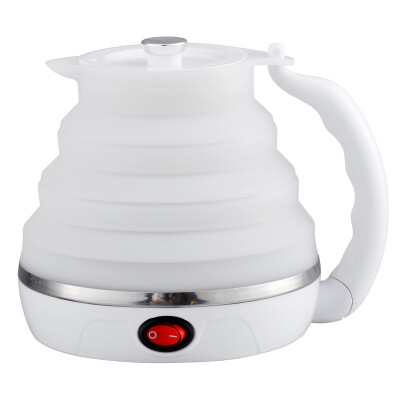 

Electric Kettle Travel Foldable Food Grade Silicone Water Kettle With Dual Voltage Separable Power Cord – 110V220V 600 ML