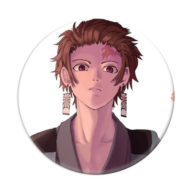 

Demon Slayer Brooch Japanese Anime Brooches & Pins for Clothes Bags Caps&Pencil Cases