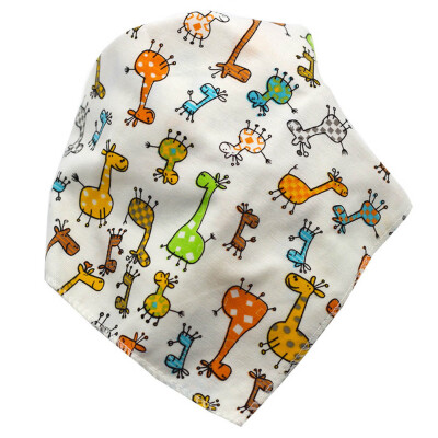 

Cute Cotton Baby Drool Bibs Newborn Triangle Bandana Scarf Boys Girls Baby Bib Burp Cloth